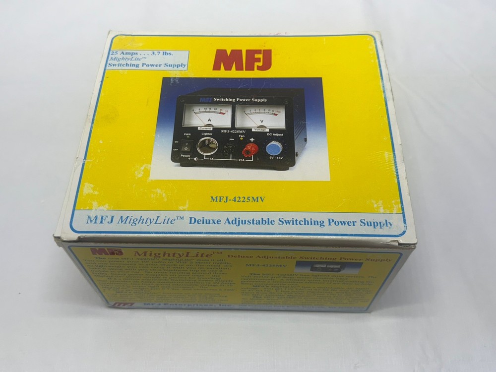 MFJ-4225MV VARIABLE SWITCHING POWER SUPPLY! NEW