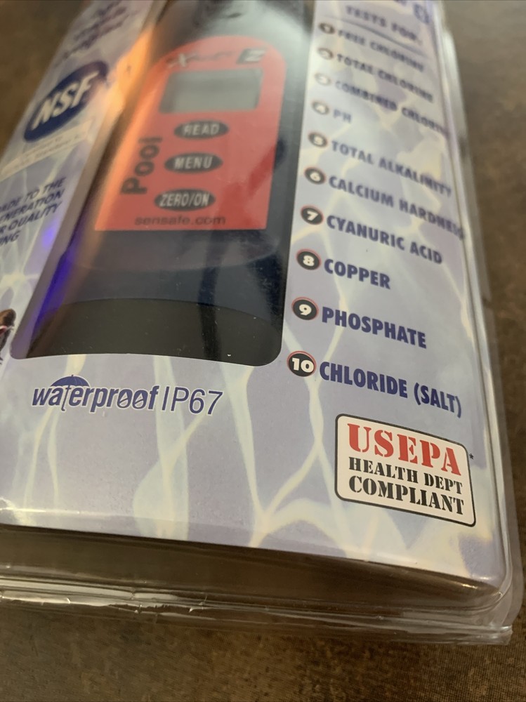 Pool Exact Z - Digital Water Testing 486201 Pool Test Kit