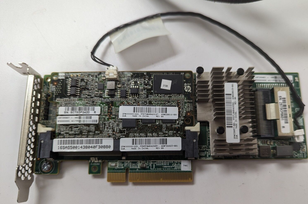Raid Card with Cable from Proliant DL160 Gen 9