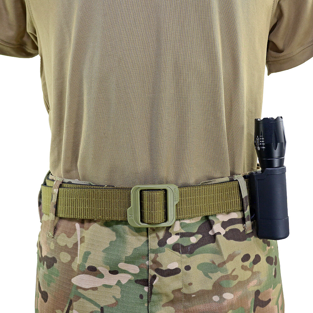 Tactical Double Stack/Single Stack Magazine Pouch Mag Holster Flashlight Holder