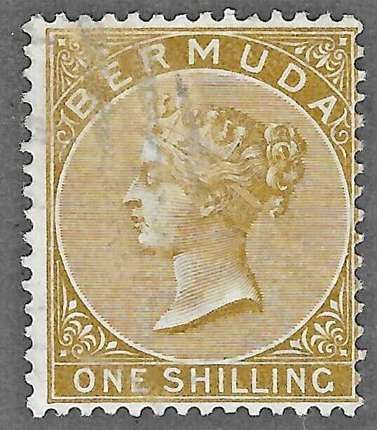 Bermuda (1893) - Scott # 25,  Used