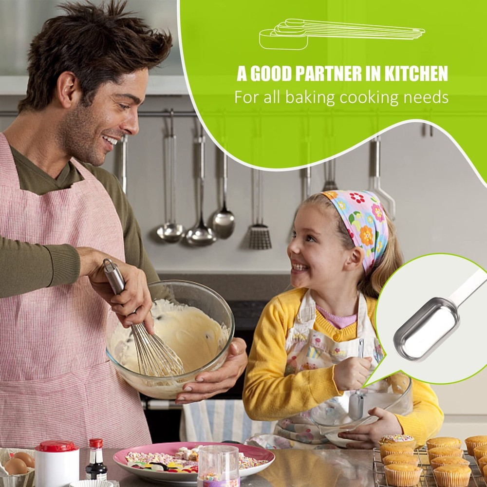 1 Teaspoon1Tsp | 5 mL | 5 cc | 1/3 Tablespoon Single Measuring Spoon Stainles