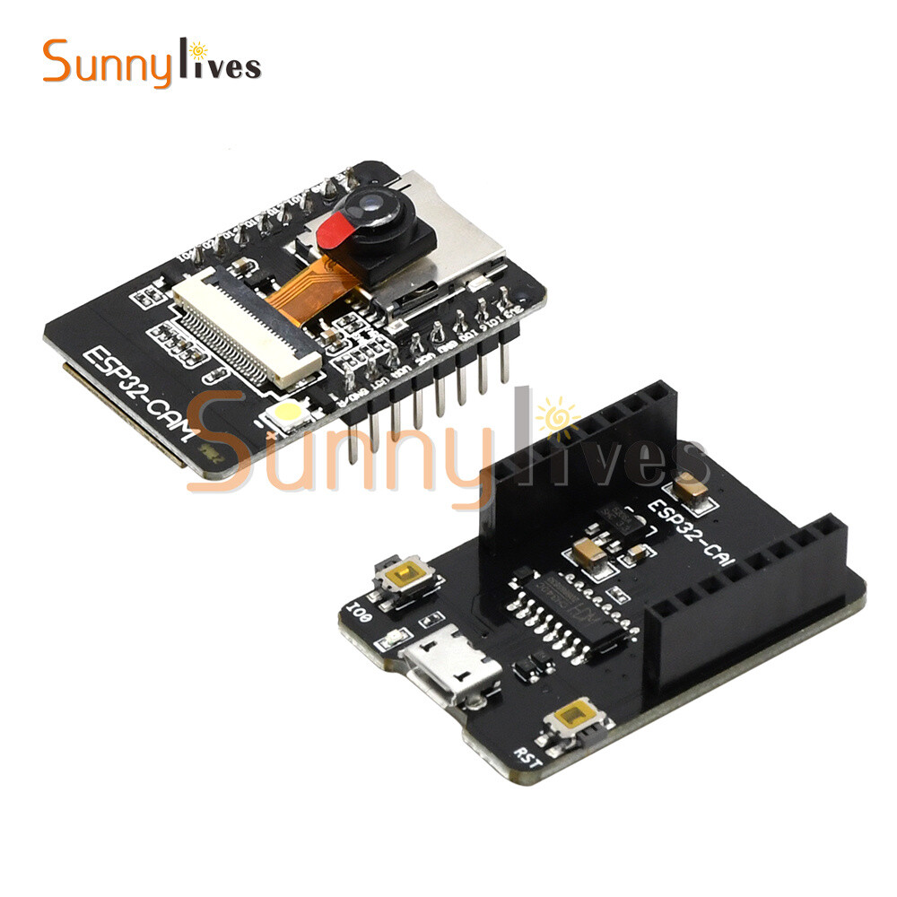 ESP32-CAM-MB WiFi Bluetooth Module Development Board with OV2640 Camera Module