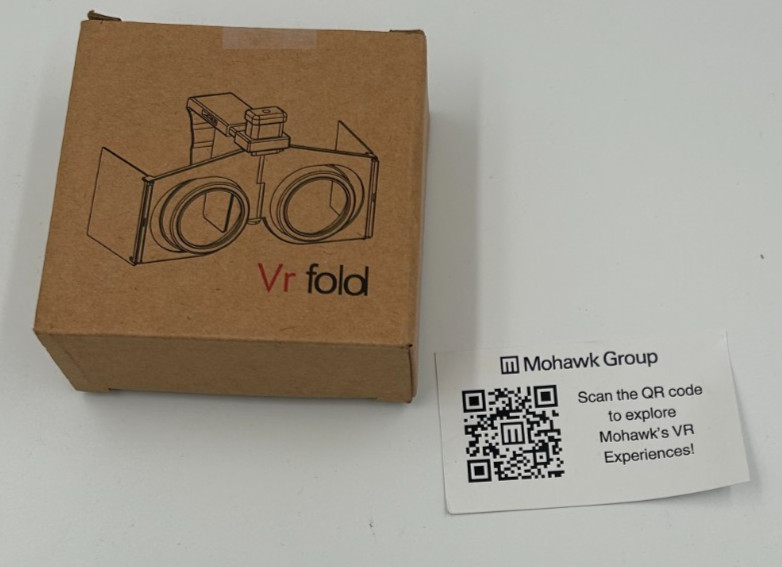 VRFOLD Folding VR Glasses 3D Virtual Reality  for mobile phones