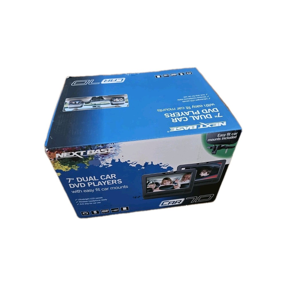 Nextbase 2x Car 7″ Portable DVD Players - Plus Accessories