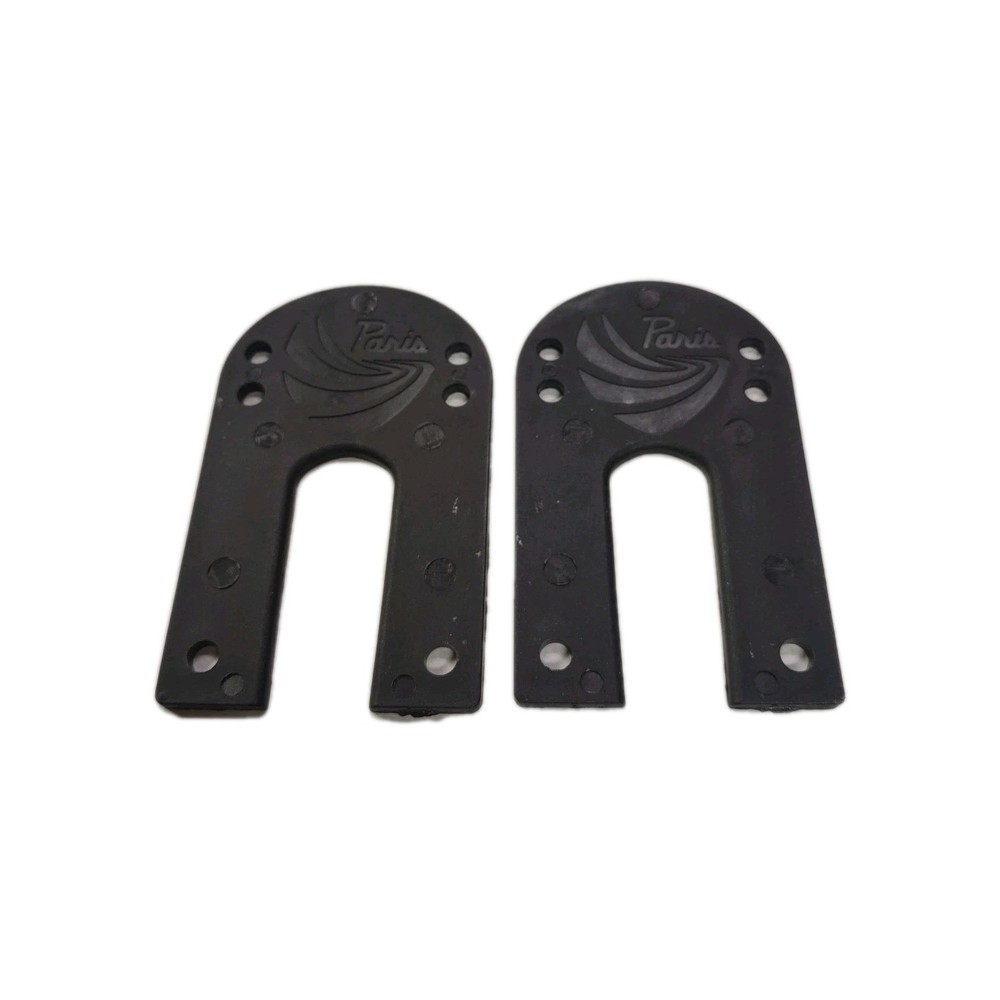 PARIS Longboard Risers 1/8" RISERS BLACK Riser Pads, 1 Pair