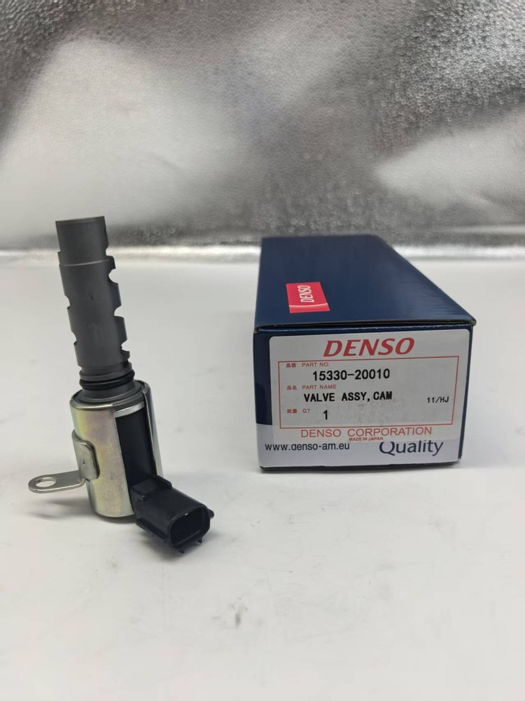2Pcs 15330-20010 Denso Engine Variable Timing Solenoid for Toyota Lexus V6
