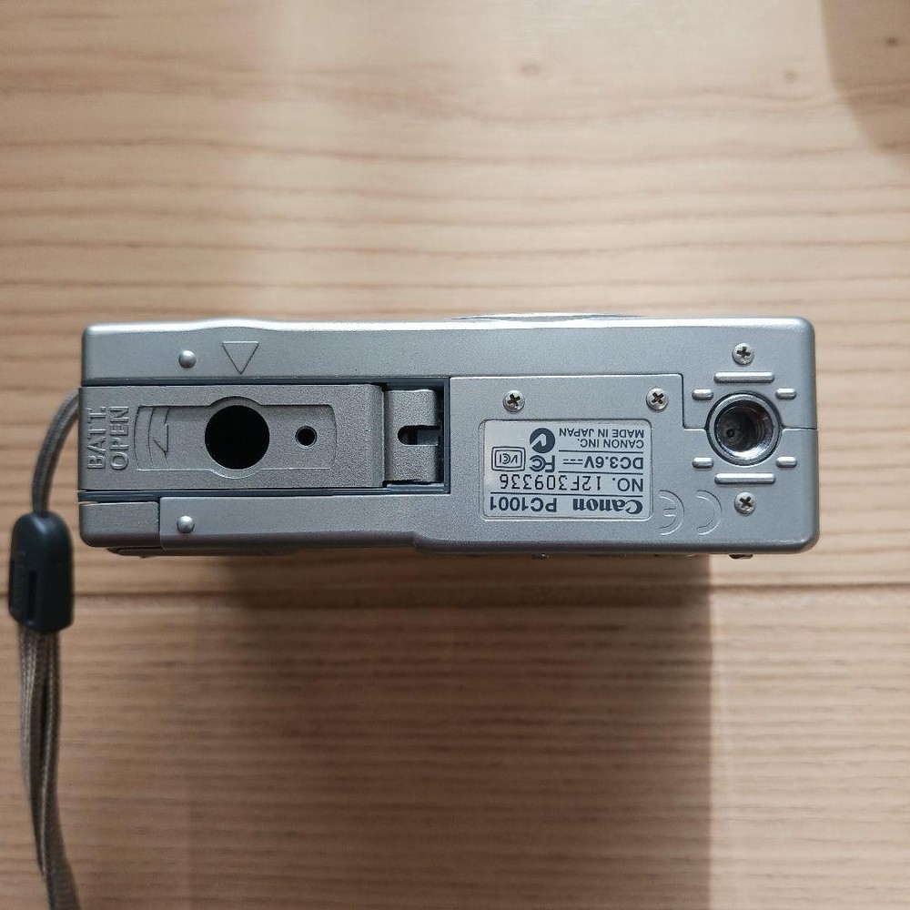 Canon IXY DIGITAL Compact Camera Silver LCD Model Tested Condition