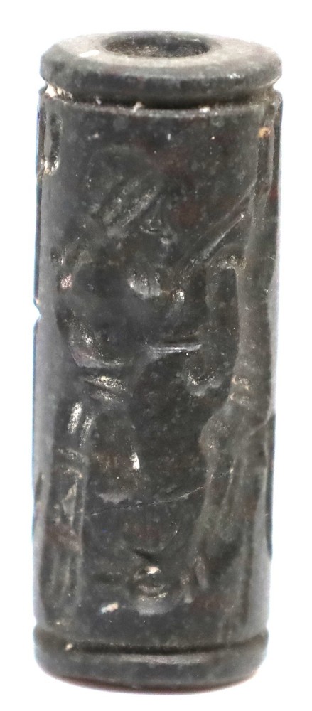 Genuine Ancient Near Eastern Agate Stone Intaglio Bead - 3000 B.C