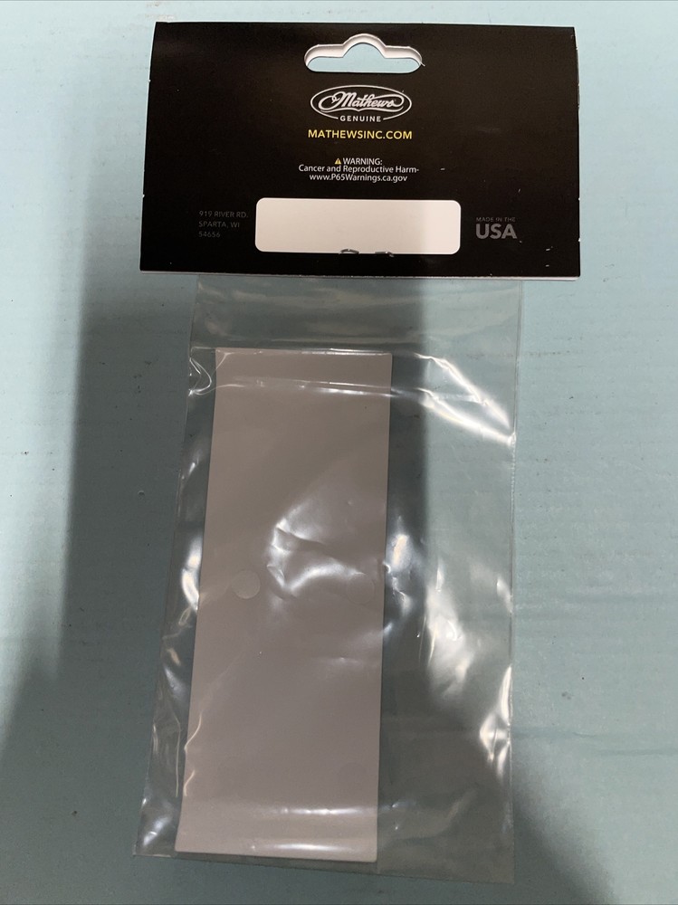 Mathews Custom Quiver Insert - White - 6 Arrow