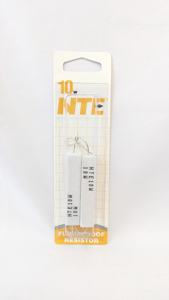NTE Electronics 10 Watt 18 Ohm Resistor 5%, 10W018