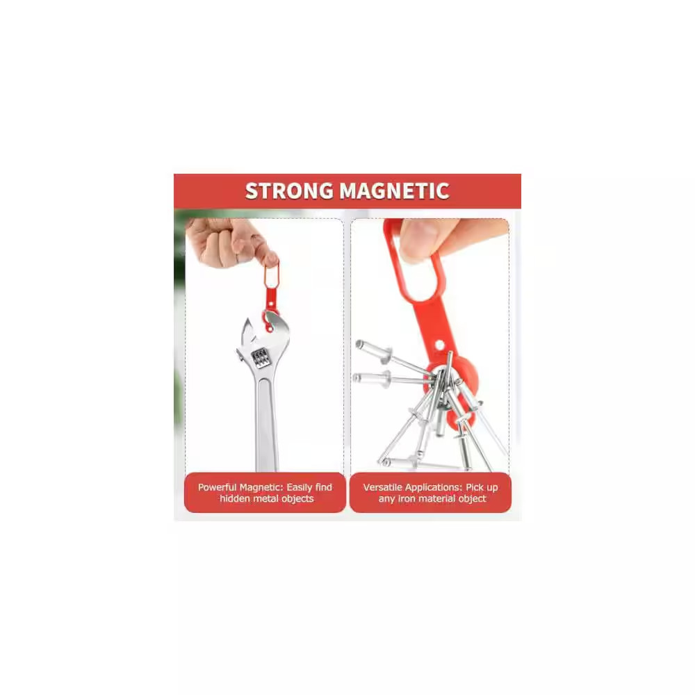 Magnetic Stud Finder 27 Lbs. Pulling Force Wall Scanner Detects Metal through Dr