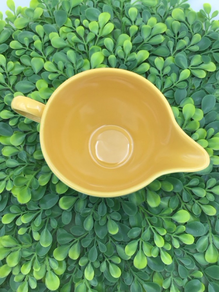 Fiesta Yellow Creamer Ring Handle