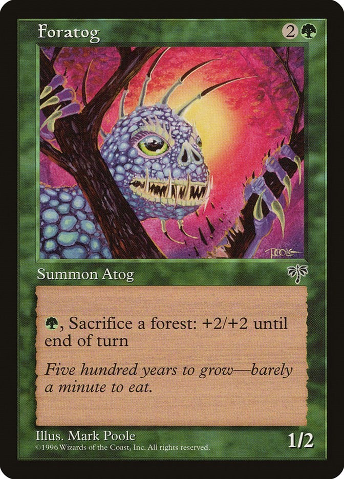 Foratog Mirage N/A MTG MP