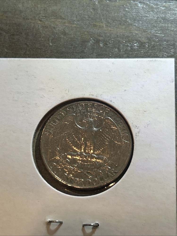 1981 D Washington Quarter Error Filled “D” Denver Mint Mark