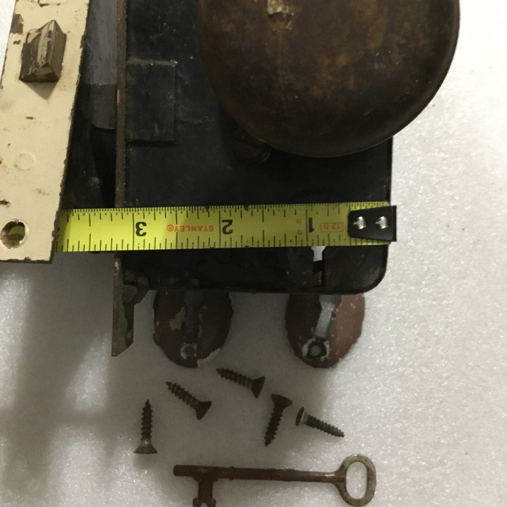 Antique Mortise Door Knobs With Key