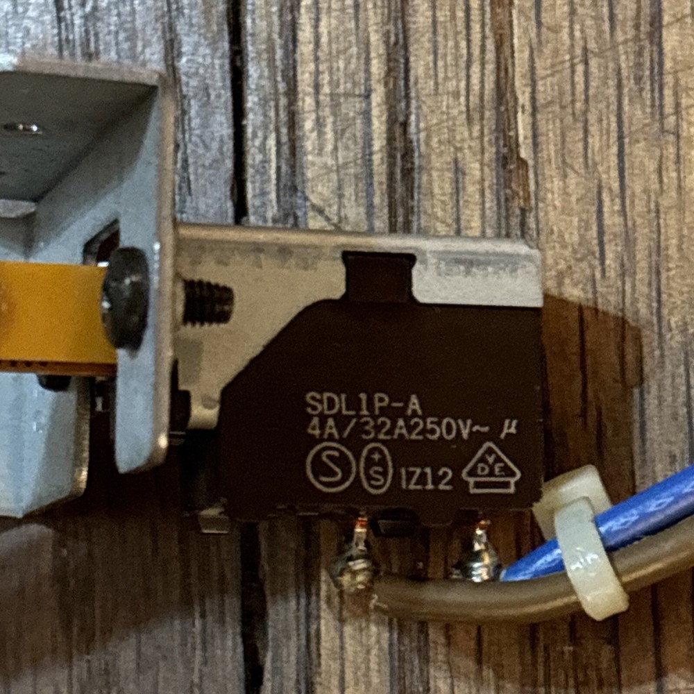 Nad 6325 Cassette Deck Power Switch With Mount - Pulled From Working Unit