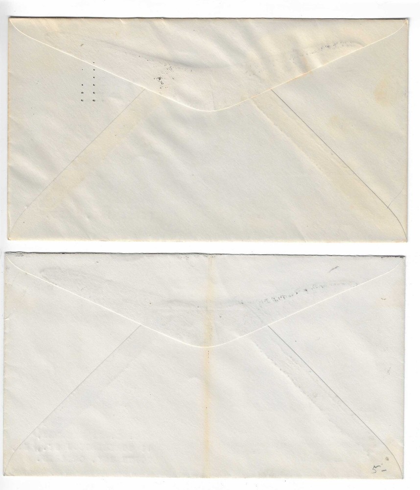 FDC's # 736-9 -- 1st and 2nd day