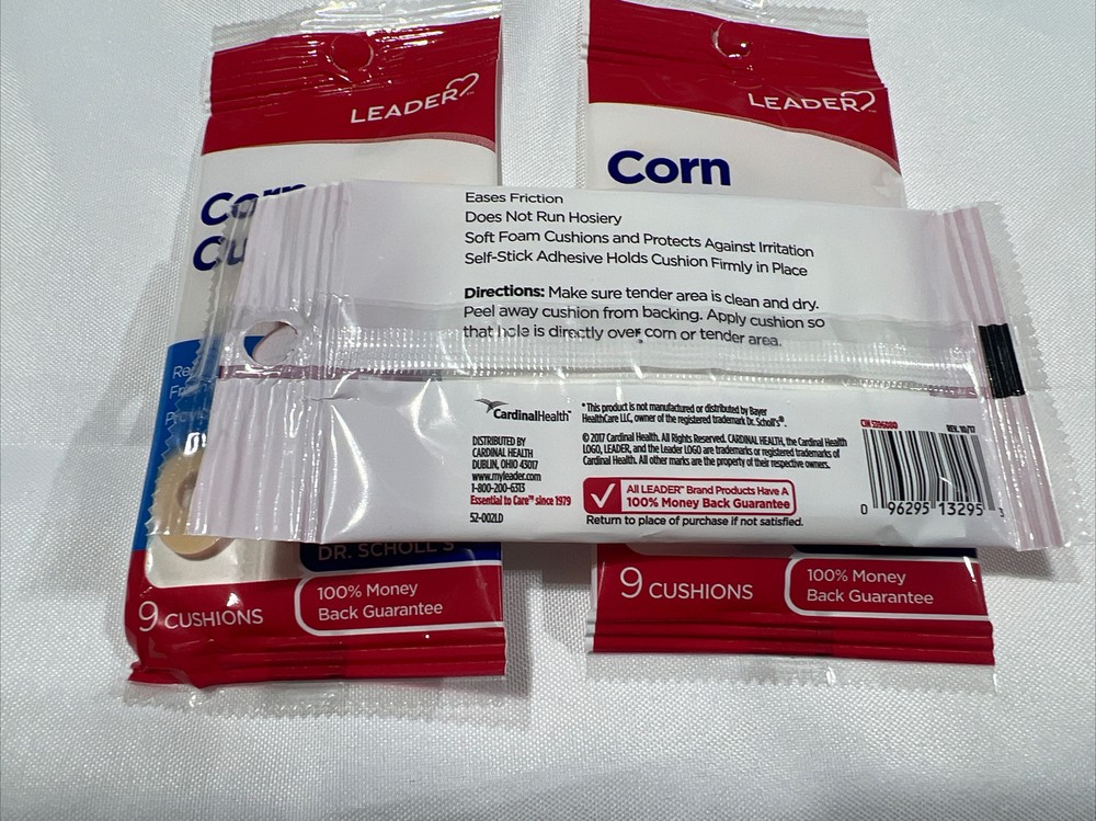 Leader Corn Cushions, 9 Cushions 3/pack