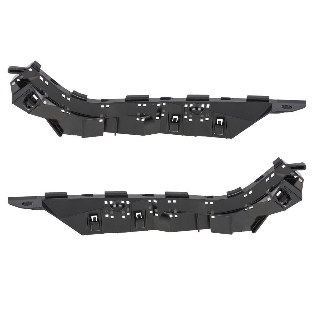 Subaru Front Left & Right Bumper Support Brackets for 2010-2014 Legacy Black