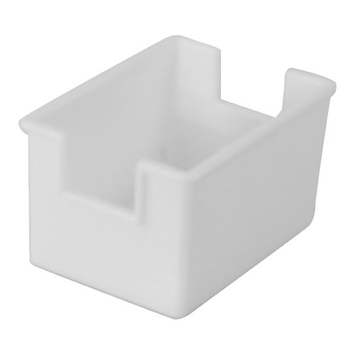 Winco PPH1W White Plastic Sugar Packet Holder