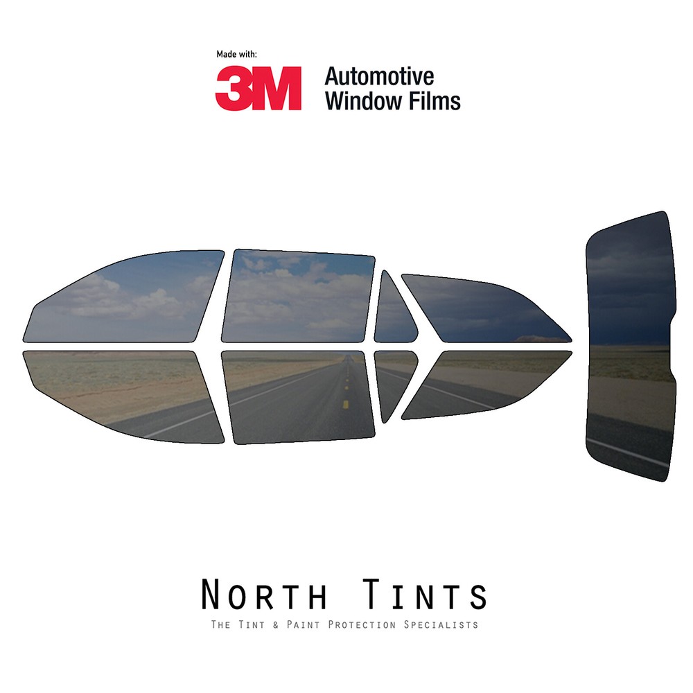 3M COLOR STABLE PreCut Window Tint for Mercedes-Benz E-Class 2010-2016 Wagon