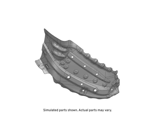 Genuine GM Passenger Side Front Compartment Outer Side Rail Extension 84303518