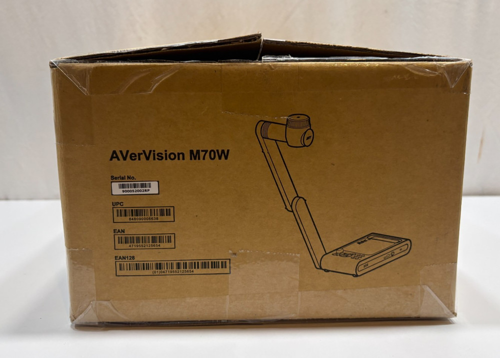 AVerVision M70W Mechanical Arm 4K Wireless Document Camera/Visualizer NEW