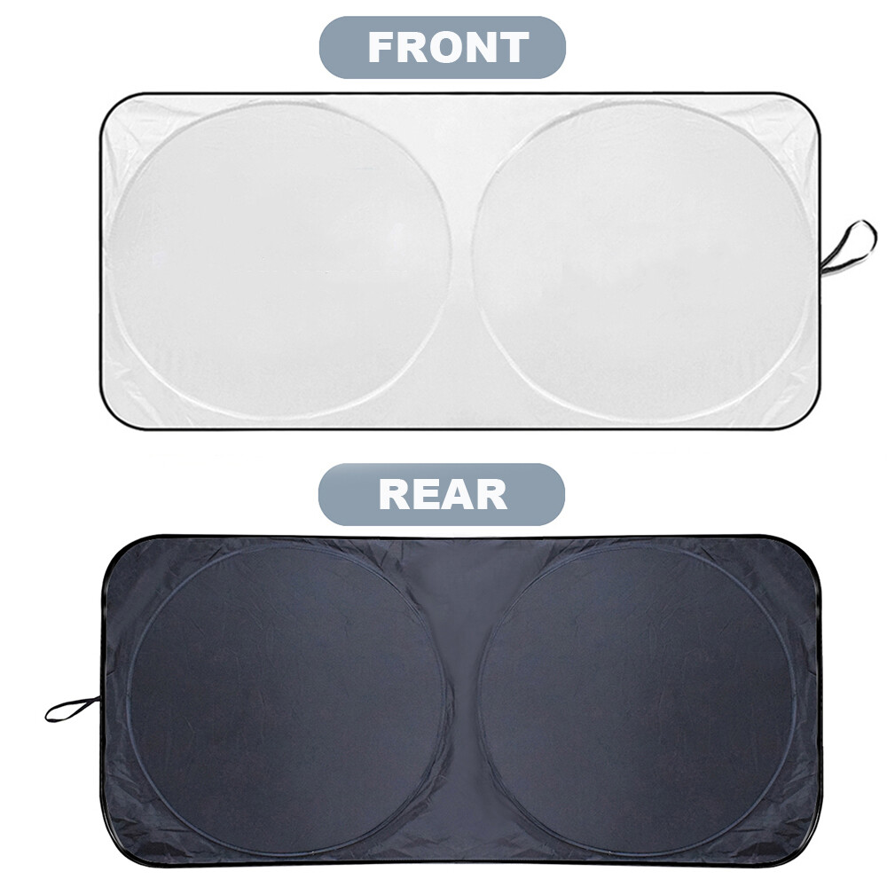 For GMC Car Large Windshield Sun Shade UV Block Reflective Screen Cover Visor