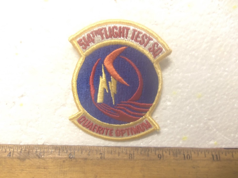 US Air Force - 514th Flight Test Squadron Embroidered Patch
