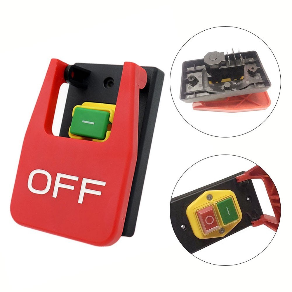 AC V A Electromagnetic Button Switch High Quality Machine Tools Power Tools