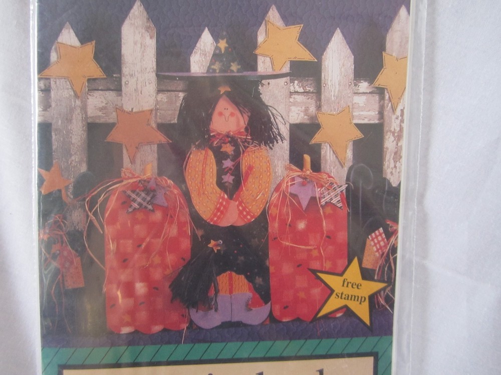 One Heart . . .One Mind . .Bewitched Halloween Screen Pattern ONLY