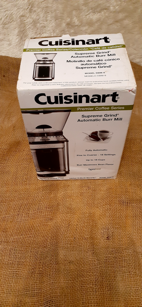Cuisinart Supreme Grind Automatic Burr Mill FREE S/H