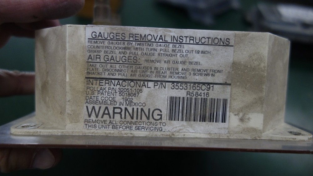 International Dash Panel 3553165c91