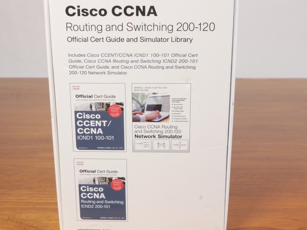Cisco CCNA Routing & Switching 200-120 Network Simulator & 2 Cert Guides