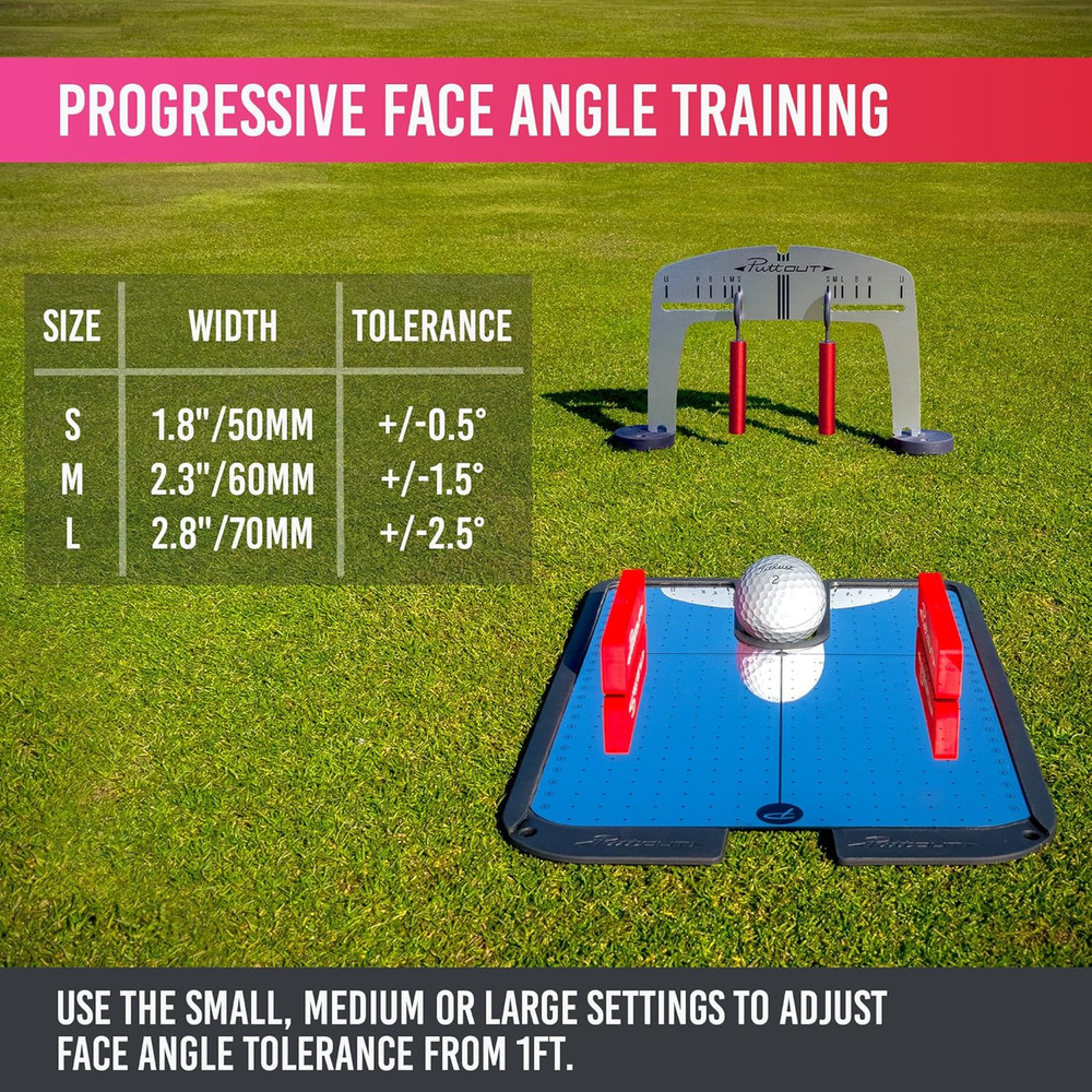 Adjustable Magnetic Putting Mirror for Perfect Golf Alignment