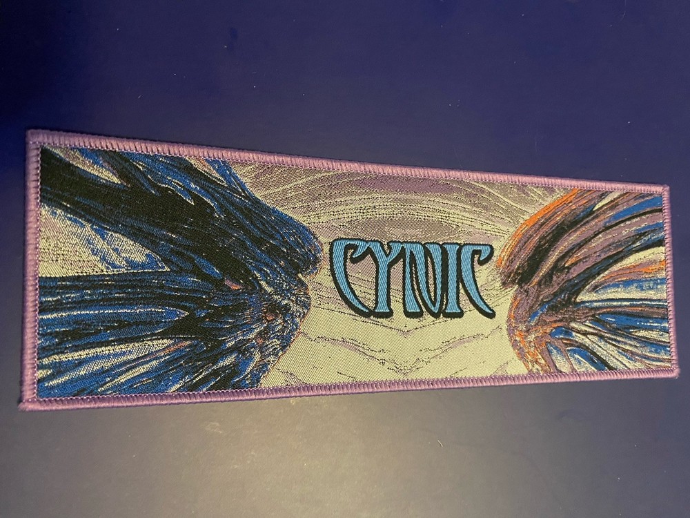 CYNIC Woven Sew On Strip Patch