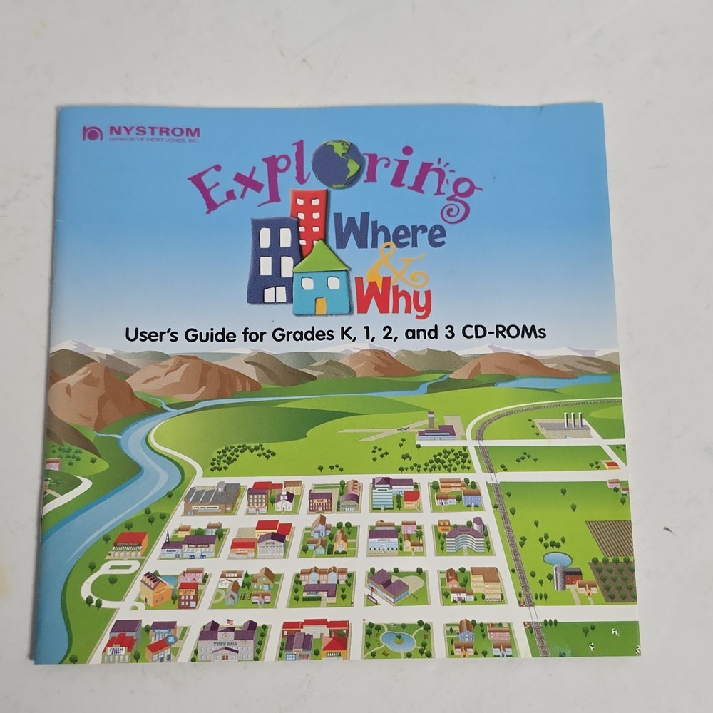 User's Guide For Grade 3 Exploring Where & Why Education CD ROM WIN 95/MAC