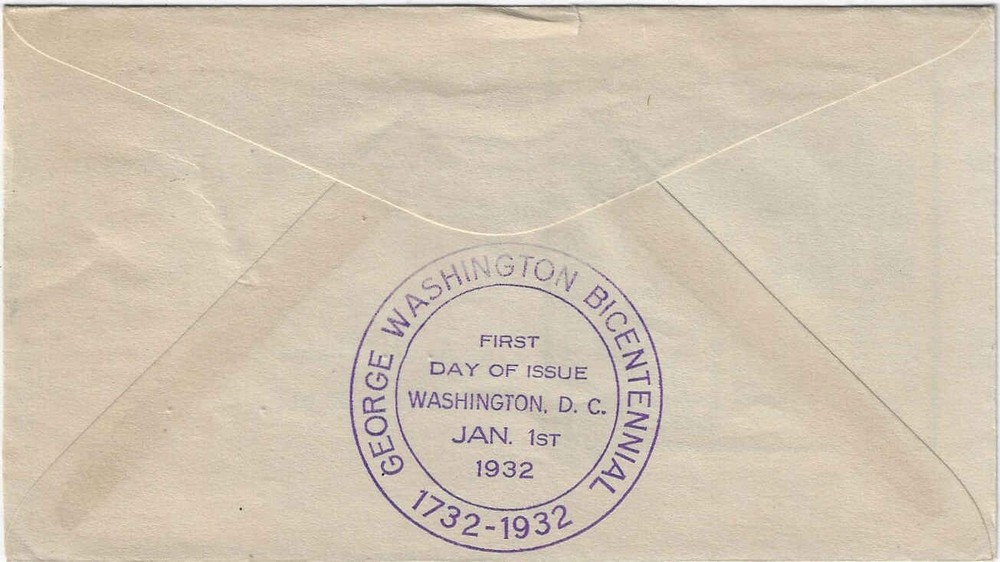 FDC's #704-15 -- Ioor -- Washington Bicentennial
