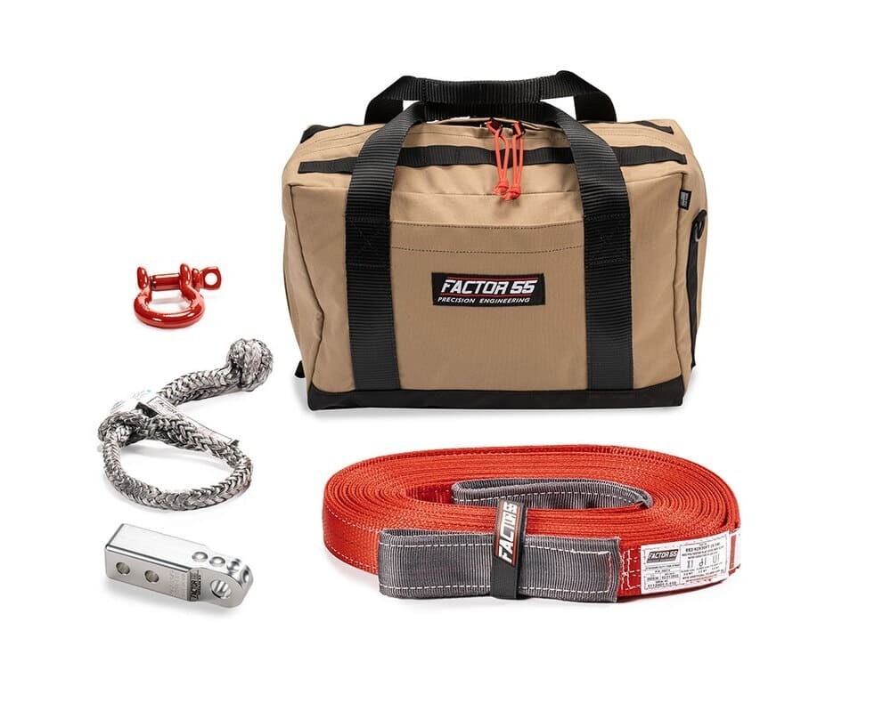 Factor 55 Vehicle Recovery Kit Silver Owyhee - Medium