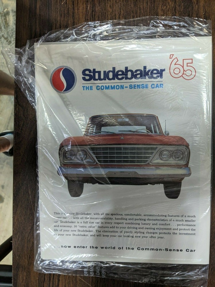 1965 Studebaker Showroom Flyer