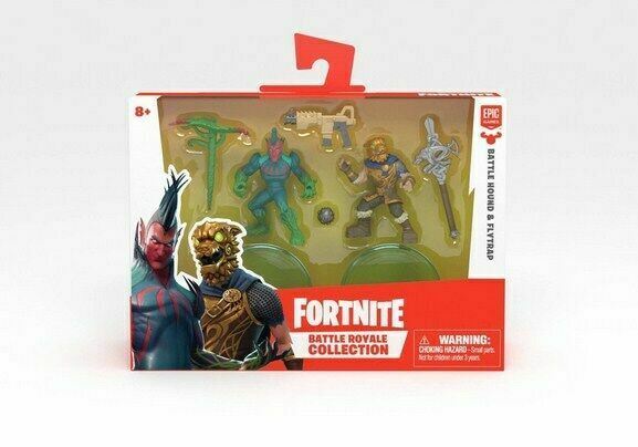 Figures Fortnite Battle Royale Collection: Battlehound & Flytrap  2 Pack of