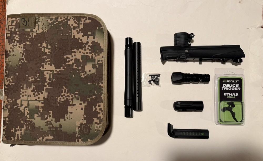 PLANET ECLIPSE EMEK / ETHA 2 PARTS LOT + CASE