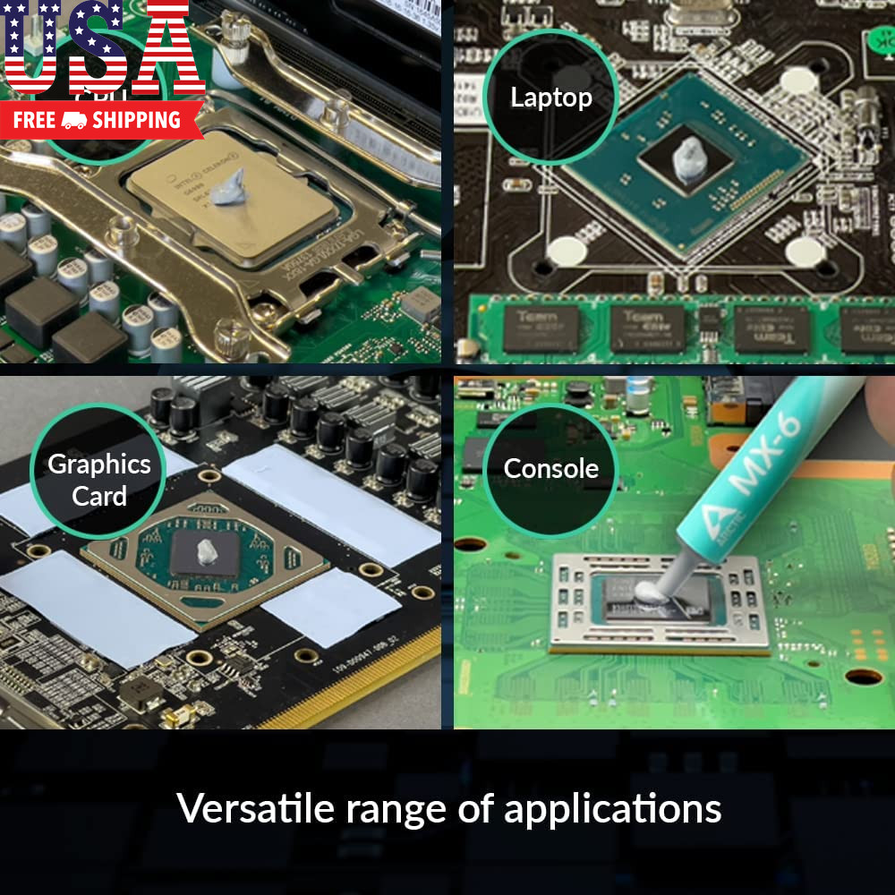 MX-6 (2 G) - Ultimate Performance Thermal Paste for CPU, Consoles, Graphics Card