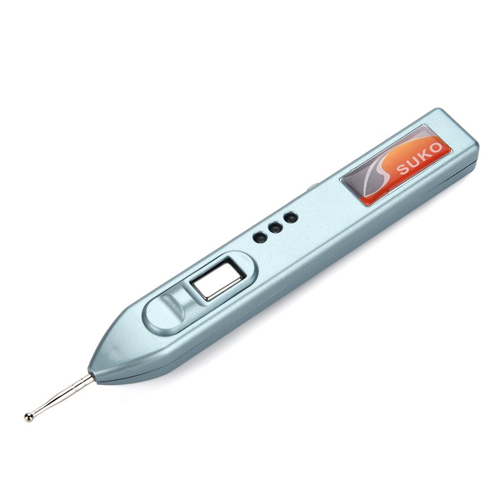 Auricular Points Detector Automatic Ear Detection Pen Warning Sound Acupressure↑