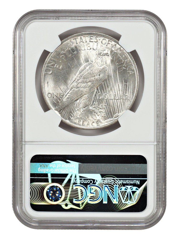 1923 $1 NGC MS66 - Peace Dollar