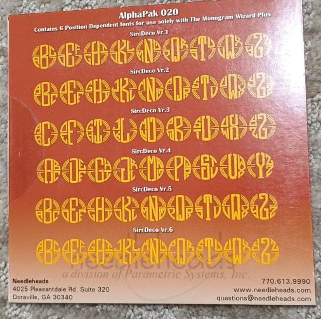 MONOGRAM WIZARD PLUS – ALPHA PAK 021 | NEW