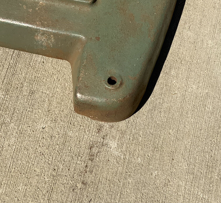 Vintage Cast Iron Table Saw Base 103