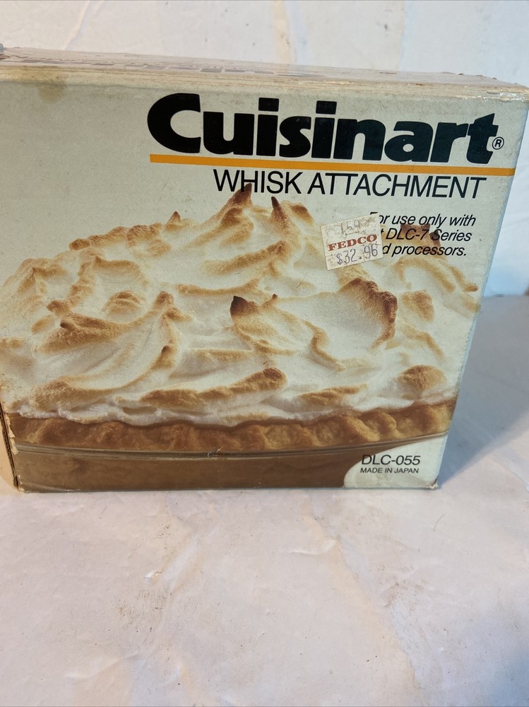 Cuisinart Whisk Attachment DLC-055 Japan Food Processor NEW Open Box