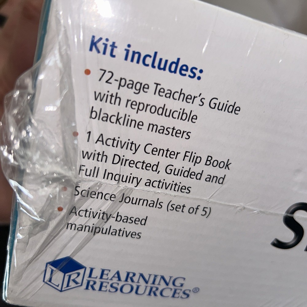FLIP 4 SCIENCE WORK & SIMPLE MACHINES Kit by Learning Resources LER0817 Gr. 3-6
